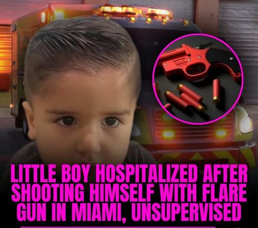 Miami-Dade Toddler Recovering After Accidentally Shooting Self with Flare Gun